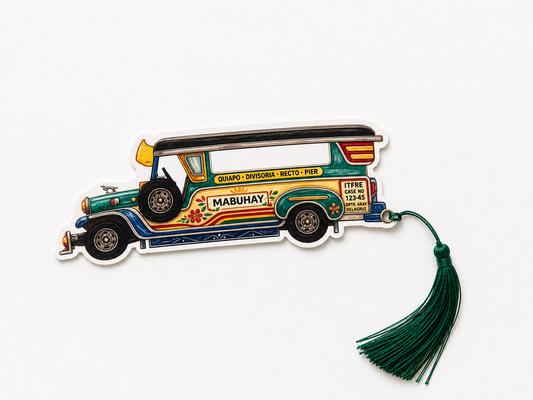 Jeepney Bookmark